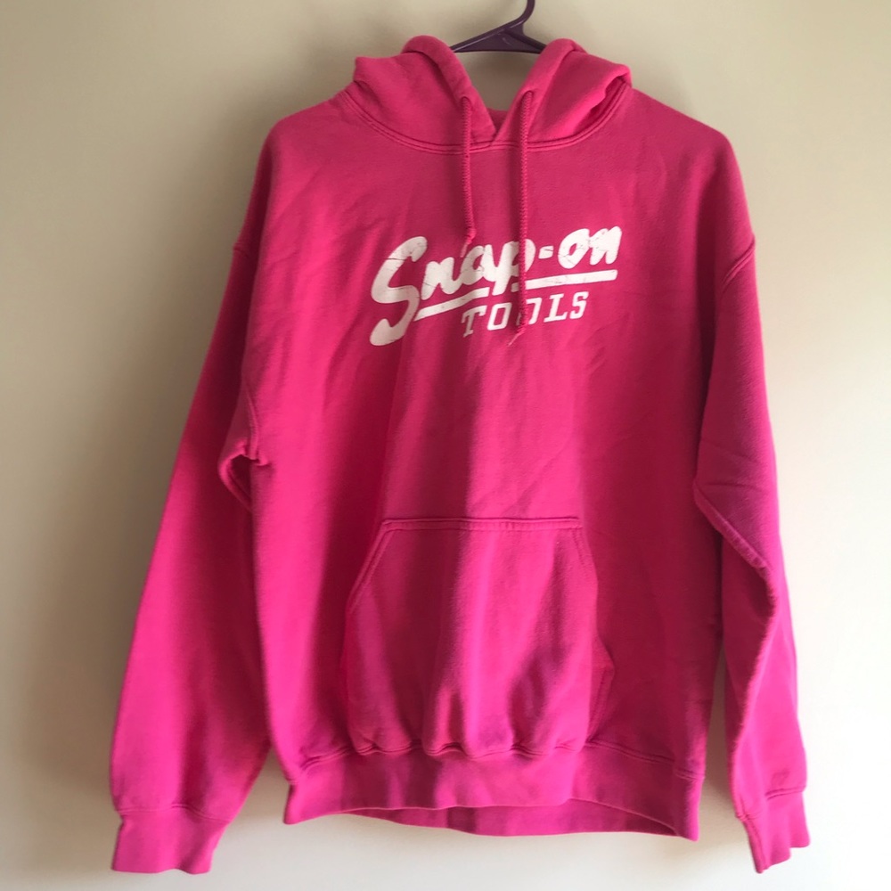 Snap on hoody
